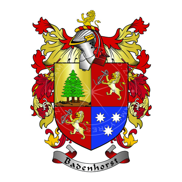 Buy Badenhorst Coat of Arms Online • Family Crests South Africa
