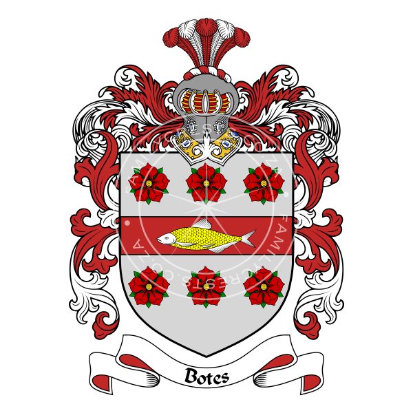 Buy Botes Coat of Arms Online • Family Crests South Africa