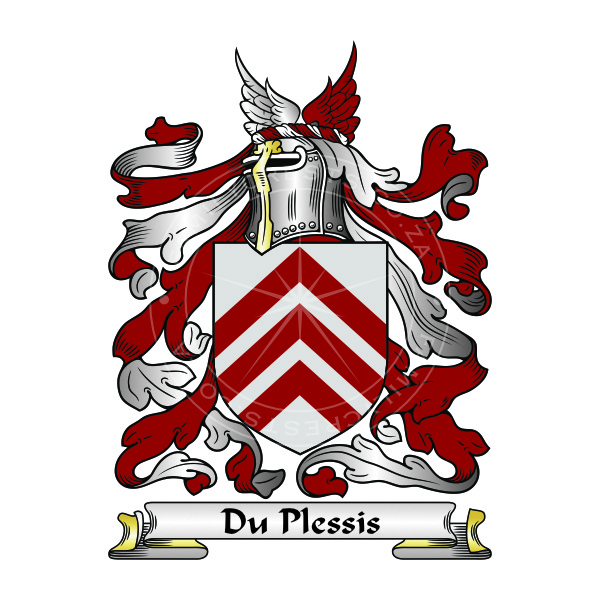 Buy Du Plessis Coat of Arms Online • Family Crests South Africa