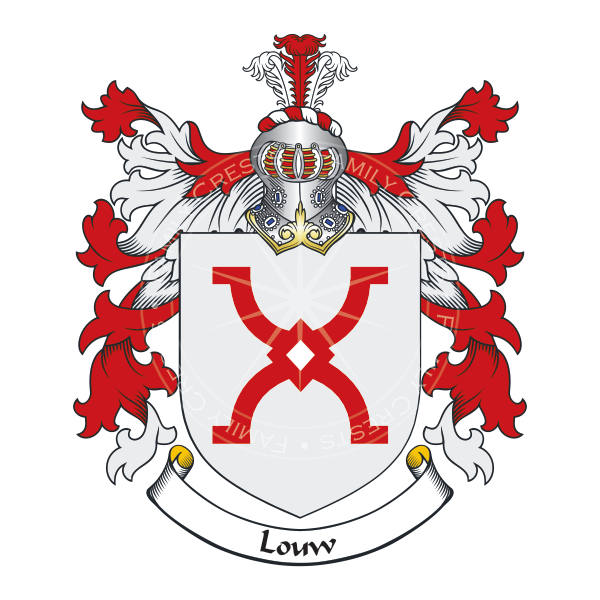 Buy Louw Coat of Arms Online • Family Crests South Africa