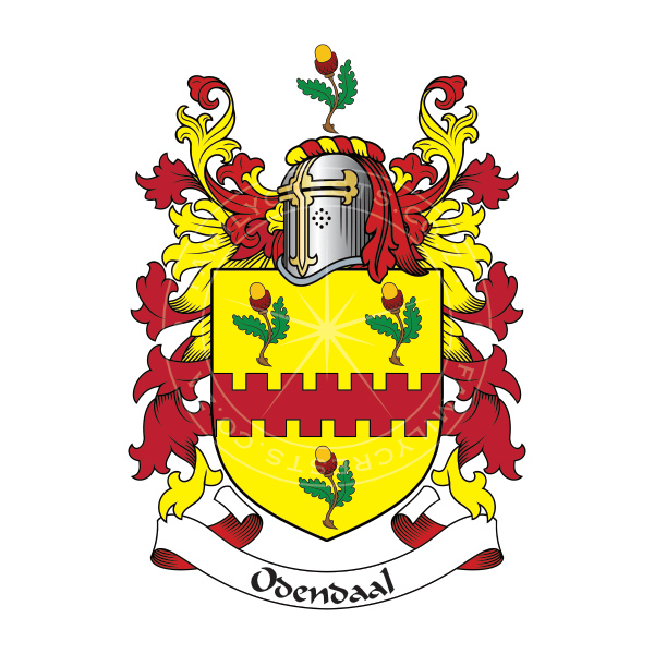 Buy Odendaal Coat of Arms Online • Family Crests South Africa