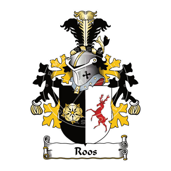 Buy Roos Coat of Arms Online • Family Crests South Africa