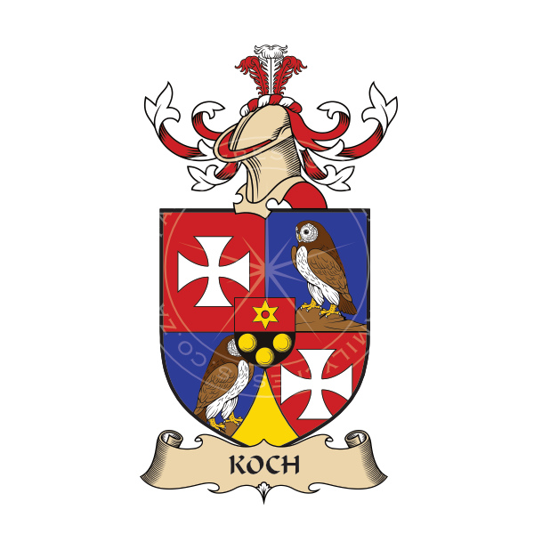 Buy Koch Coat of Arms Online • Family Crests South Africa